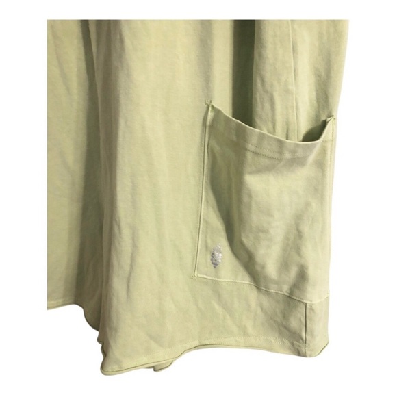 Free People FP Movement washed lime green Hot Shot Coddy Romper size medium new - Picture 3 of 9